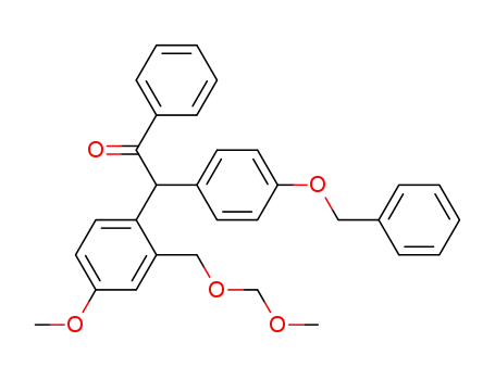 Ethanone,
2-[4-methoxy-2-[(methoxymethoxy)methyl]phenyl]-1-phenyl-2-[4-(phenyl
methoxy)phenyl]-