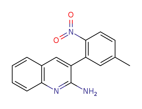3-(5-methyl-2-nitrophenyl)quinolin-2-amine