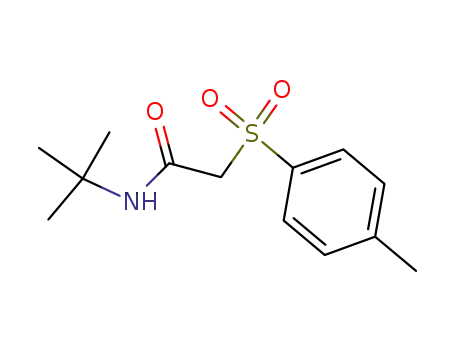 N-(tert-butyl)-2-[(4-methylphenyl)sulfonyl]acetamide