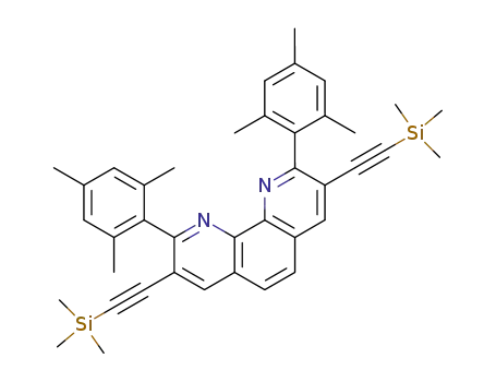 1,10-Phenanthroline,
2,9-bis(2,4,6-trimethylphenyl)-3,8-bis[(trimethylsilyl)ethynyl]-