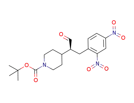(S)-tert-butyl 4-(1-(2,4-dinitrophenyl)-3-oxopropan-2-yl)piperidine-1-carboxylate