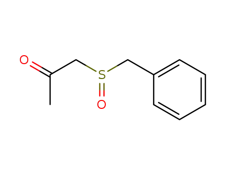 Molecular Structure of 13921-26-1 (phenylmethanesulfinyl-acetone)