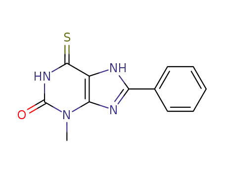 3-methyl-8-phenyl-6-thioxo-1,3,6,7-tetrahydro-purin-2-one