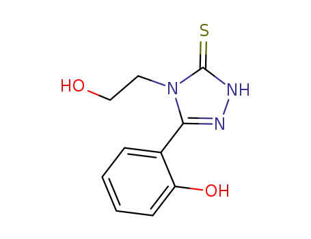 4-(2-hydroxyethyl)-5-(2-hydroxyphenyl)-2H-1,2,4-triazolo-3(4h)-thione