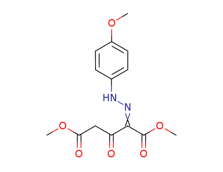 Dimethyl 2-[2-(4-methoxyphenyl)hydrazono]-3-oxopentanedioate 121582-52-3