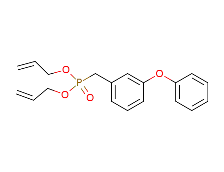 Molecular Structure of 536739-00-1 (diallyl m-phenoxybenzylphosphonate)
