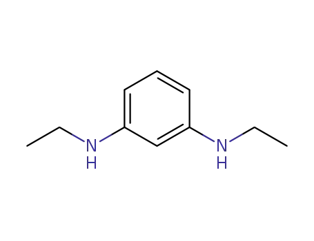 Molecular Structure of 5857-99-8 (1,3-Bis(ethylamino)benzene)