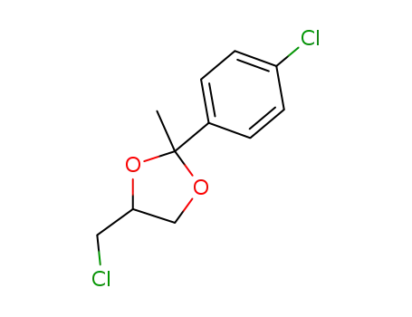 4-(Chloromethyl)-2-(4-chlorophenyl)-2-methyl-1,3-dioxolane