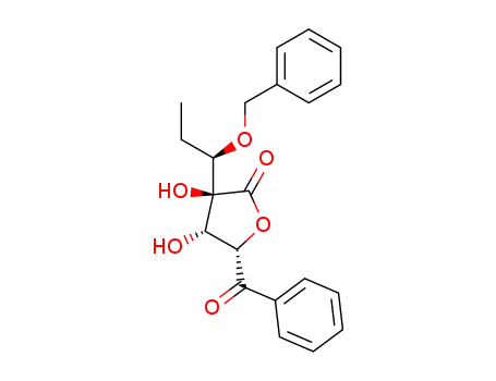 (2S,3S,4S)-4-benzoyl-2-[(1R)-1-(benzyloxy)propyl]-2,3-dihydroxy-4-butanolide