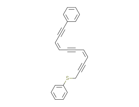 (Z,Z)-1-phenyl-11-(phenylthio)undeca-3,7-diene-1,5,9-triyne