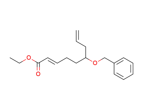 (E)-6-Benzyloxy-nona-2,8-dienoic acid ethyl ester