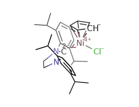 CpNi(1,3-bis(2,6-diisopropylphenyl)-4,5-dihydroimidazol-2-ylidene)Cl