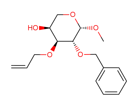 methyl 3-O-allyl-2-O-benzyl-β-L-arabinopyranoside