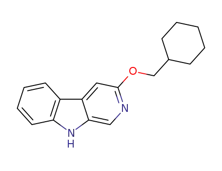 3-cyclohexylmethoxy-β-carboline