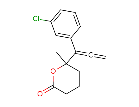 6-(1-(3-chlorophenyl)propa-1,2-dienyl)-6-methyltetrahydro-2H-pyran-2-one