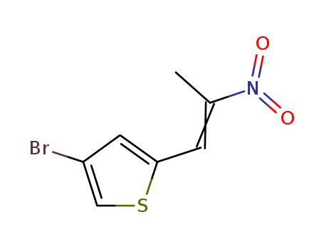 4-BROMO-2-(2-NITROPROP-1-ENYL)THIOPHENECAS