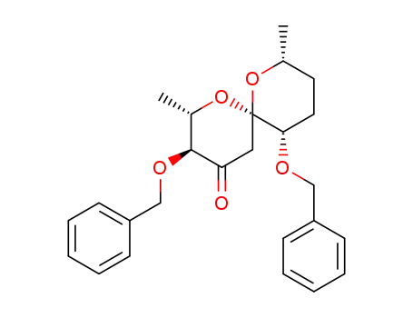 (2S,3S,6S,8R,11S)-3,11-bis(benzyloxy)-2,8-dimethyl-1,7-dioxaspiro[5.5]undecan-4-one
