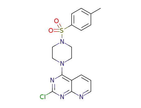 2-chloro-4-(4-tosylpiperazin-1-yl)pyrido[2,3-d]pyrimidine