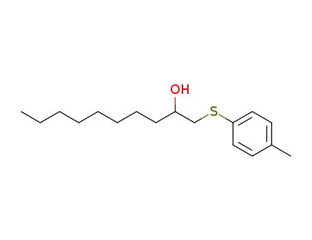 1-p-Tolylsulfanyl-decan-2-ol