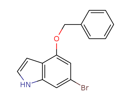 1H-Indole, 6-broMo-4-(phenylMethoxy)-
