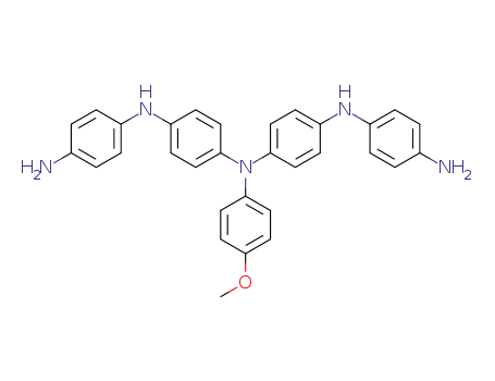 4,4'-bis[(4-aminophenyl)amino]-4''-methoxytriphenylamine