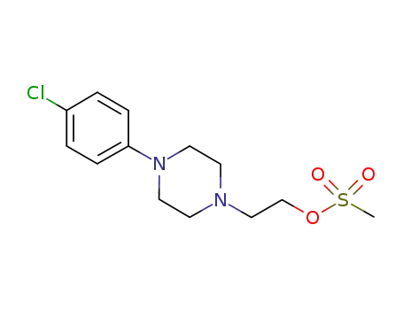 2-[4-(4-chlorophenyl)piperazin-1-yl]ethyl methanesulfonate