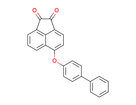 1,2-Acenaphthylenedione, 5-([1,1'-biphenyl]-4-yloxy)-