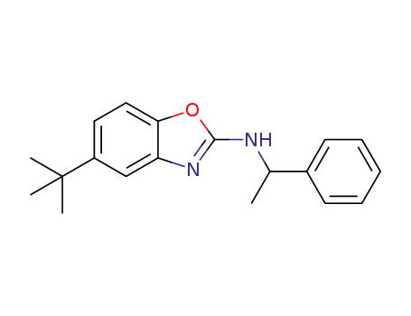 5-tert-butyl-N-(1-phenylethyl)benzo[d]oxazol-2-amine