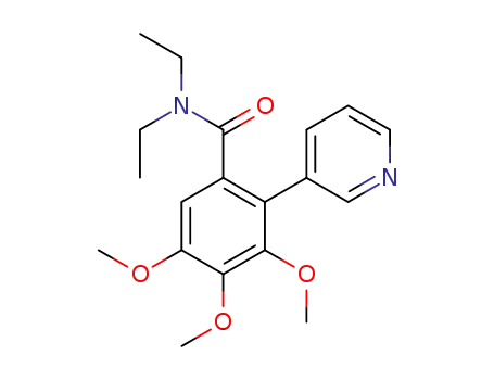 N,N-diethyl-3,4,5-trimethoxy-2-(pyrid-3-yl)benzamide
