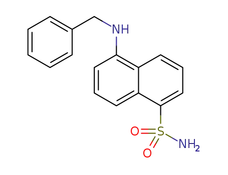 5-(benzylamino)naphthalene-1-sulfonamide