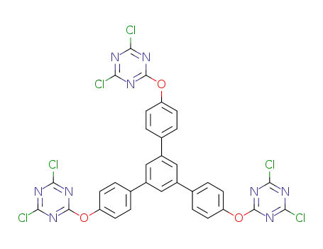 Molecular Structure of 1267550-98-0 (C<sub>33</sub>H<sub>15</sub>Cl<sub>6</sub>N<sub>9</sub>O<sub>3</sub>)