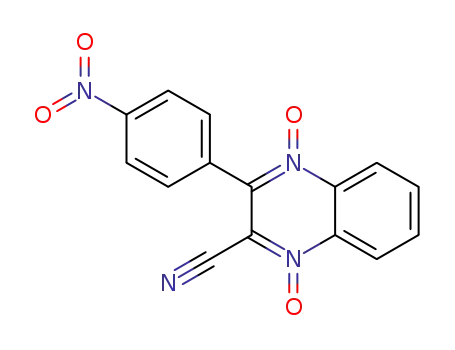 3-(4-nitrophenyl)quinoxaline-2-carbonitrile-1,4-dioxide