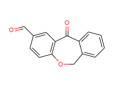 Molecular Structure of 66801-46-5 (6,11-Dihydro-11-oxodibenz[b,e]oxepin-2-carboxaldehyde)