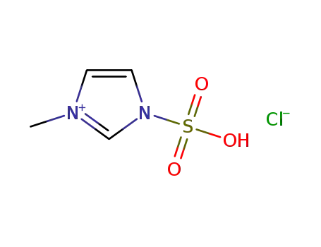 Molecular Structure of 905707-78-0 (3-methyl-1-sulphonic acid imidazolium chloride)
