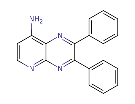 8-amino-2,3-diphenylpyrido[2,3-b]pyrazine