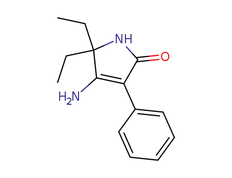 4-amino-5,5-diethyl-3-phenyl-1H-pyrrol-2(5H)-one