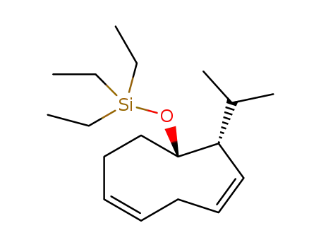 triethyl((1S,2R,3Z,6Z)-2-isopropylcyclonona-3,6-dienyloxy)silane