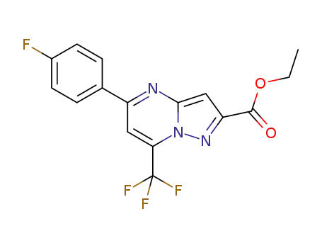C<sub>16</sub>H<sub>11</sub>F<sub>4</sub>N<sub>3</sub>O<sub>2</sub>