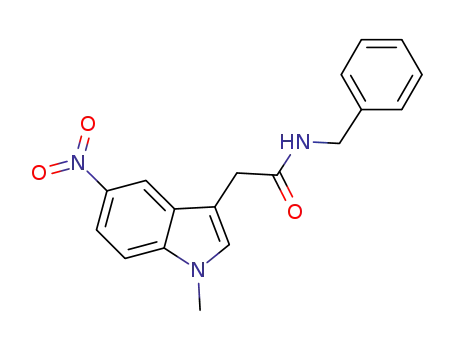 N-benzyl-2-(1-methyl-5-nitro-1H-indol-3-yl)acetamide