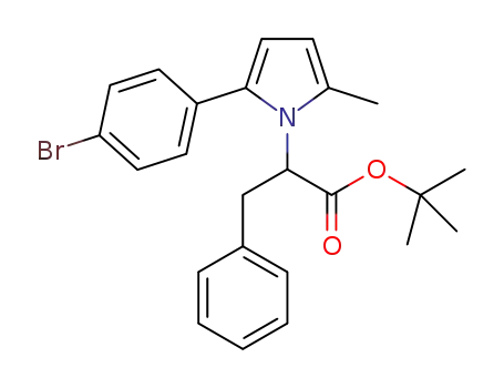 2-[2-(4-bromophenyl)-5-methyl-1H-pyrrol-1-yl]-3-phenylpropionic acid tert-butyl ester