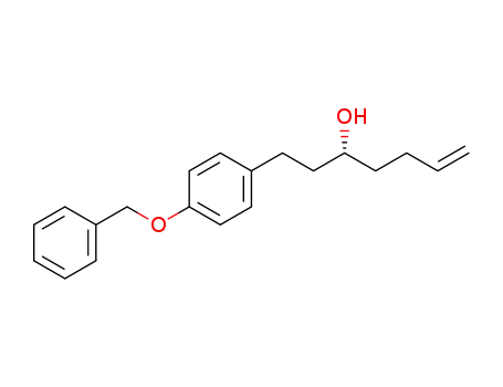(3R)-1-[4-(benzyloxy)phenyl]hept-6-en-3-ol