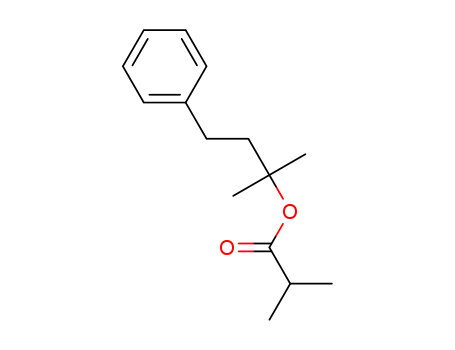Propanoic acid,2-methyl-, 1,1-dimethyl-3-phenylpropyl ester
