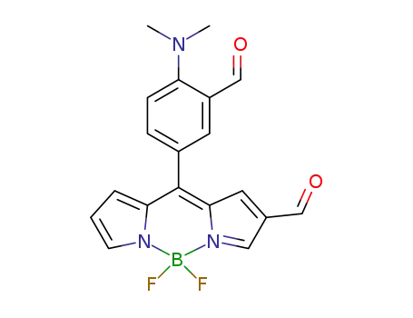 C<sub>19</sub>H<sub>16</sub>BF<sub>2</sub>N<sub>3</sub>O<sub>2</sub>