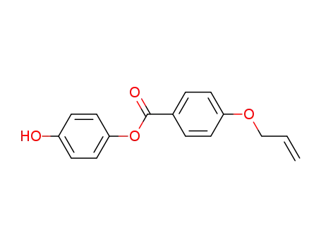 Molecular Structure of 128422-75-3 (4-Hydroxyphenyl 4-allyloxybenzoate)