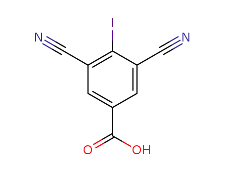 3,5-dicyano-4-iodobenzoic acid