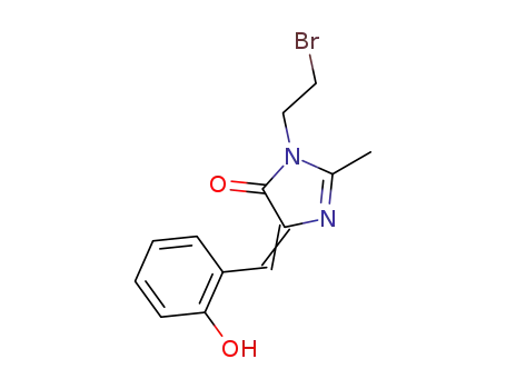 1-(2-bromoethyl)-4-(2-hydroxybenzylidene)-2-methyl-1H-imidazol-5(4H)-one