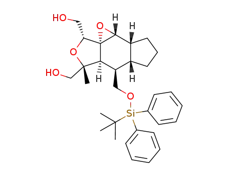 Molecular Structure of 1313493-07-0 (C<sub>31</sub>H<sub>42</sub>O<sub>5</sub>Si)