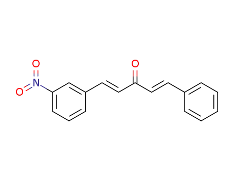 Molecular Structure of 27911-82-6 (1-(3-nitro-phenyl)-5-phenyl-penta-1,4-dien-3-one)
