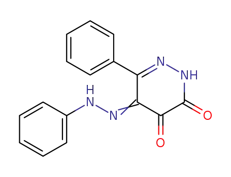 6-phenyl-5-phenylhydrazono-2,3,4,5-tetrahydropyridazine-3,4-dione
