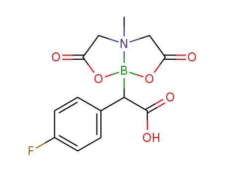 2-(MIDA boryl)-2-(4-fluorophenyl)acetic acid